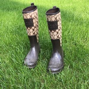 Coach Rainboots